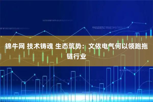 锦牛网 技术铸魂 生态筑势:文依电气何以领跑拖链行业